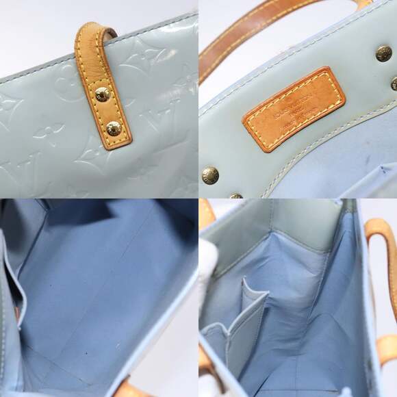 LOUIS VUITTON Monogram Vernis Reade MM Hand Bag Lavande M91226 - Picture 11 of 12